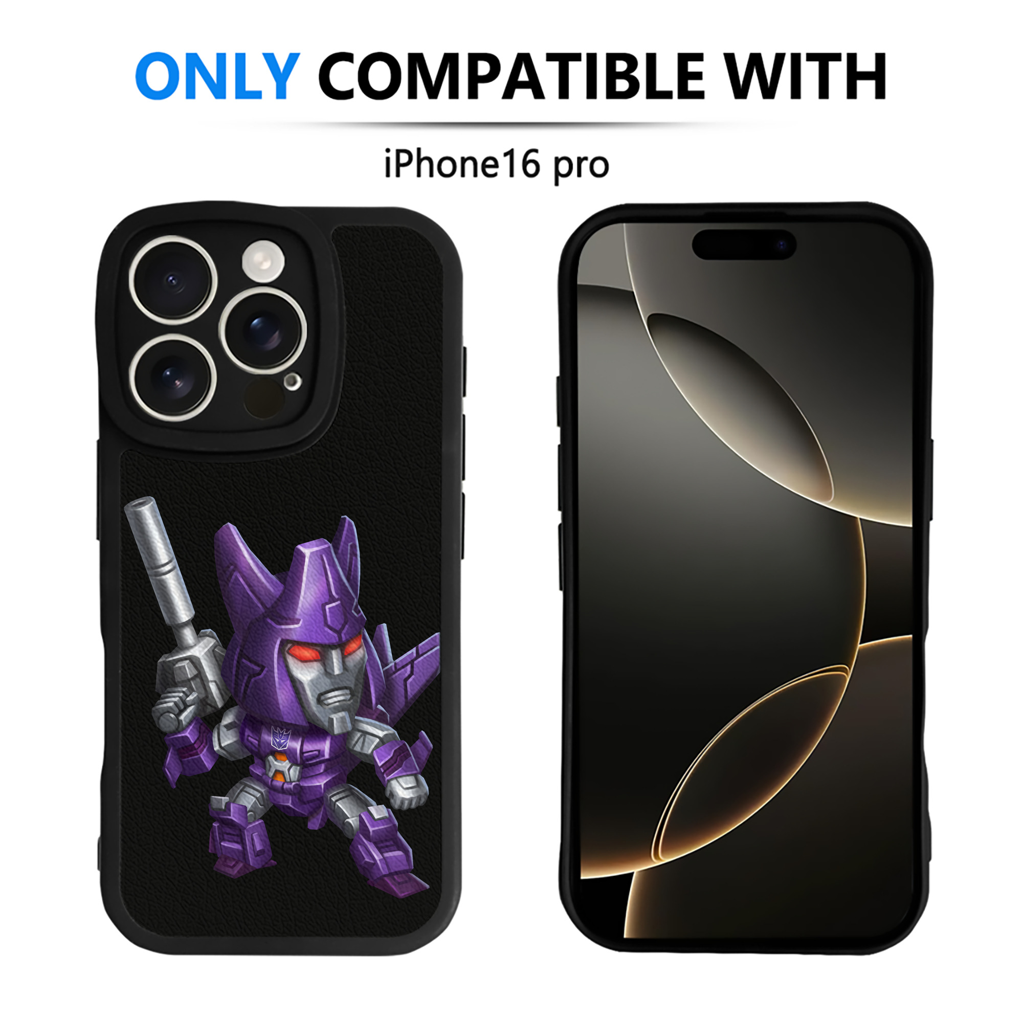 （画像用）  【iPhone 16シリーズ対応】シリコンスマホケース（レザー調） 材質：シリコン